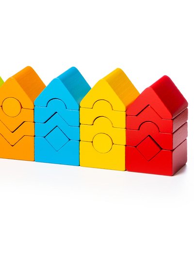 Cubika Wooden Toy - Set Of Stacking Towers LD-13 product