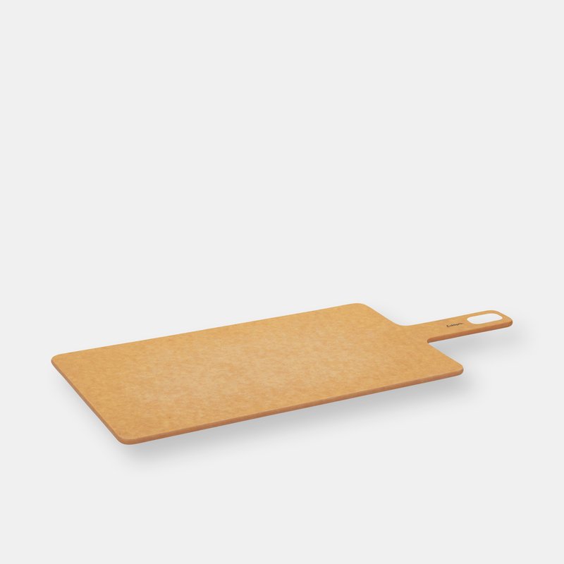 Shop Cuisipro Fiber Wood Board With Handle In Brown
