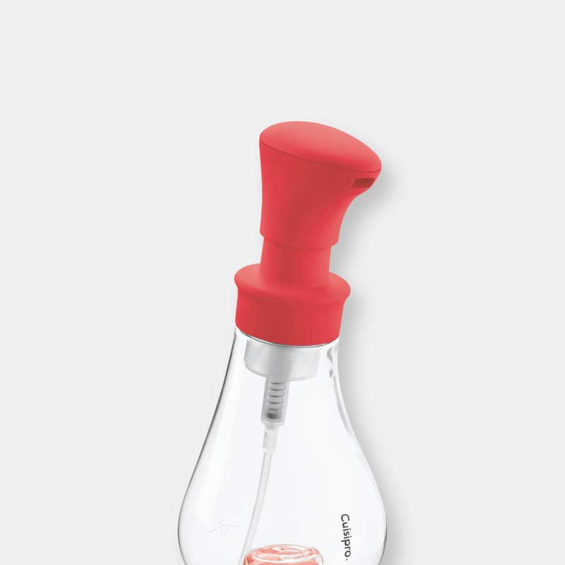 Cuisipro Gold Foam Pump In Red