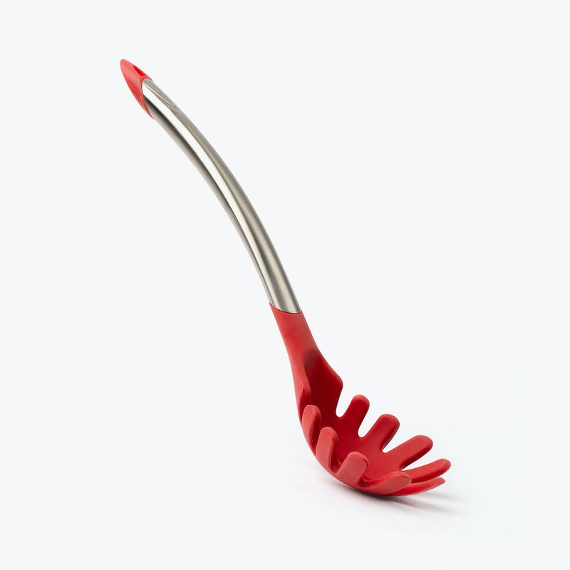 Cuisipro Silicone Spaghetti Server In Red