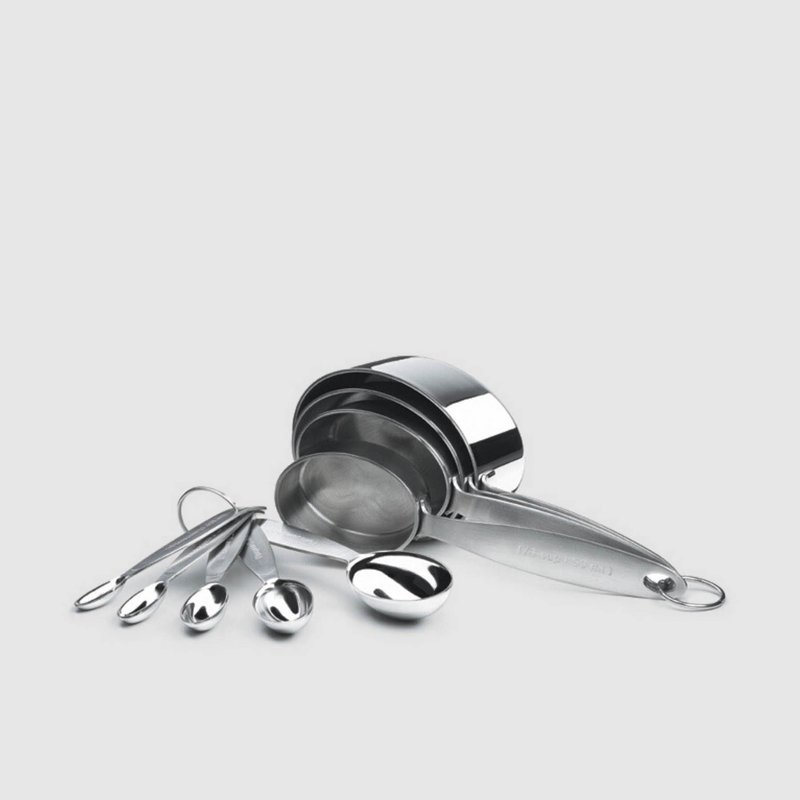 Shop Cuisipro Stainless Steel Measuring Cups And Spoon Set