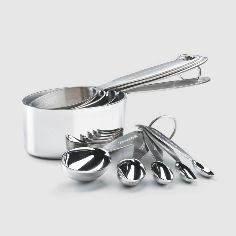 Cuisipro Stainless Steel Measuring Cups & Spoons Set – Pryde's