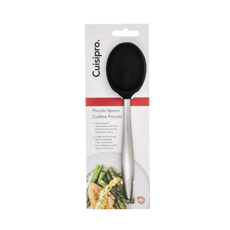Shop Cuisipro Silicone Piccolo Spoon In Black