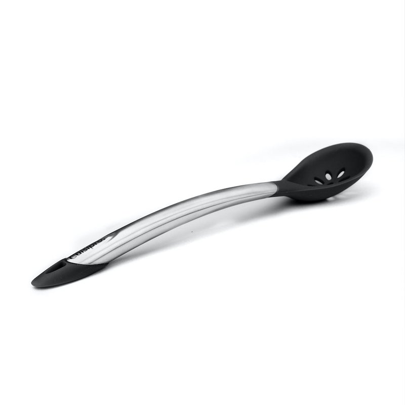 Cuisipro Silicone Slotted Spoon In Black
