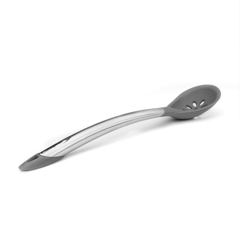 Cuisipro Silicone Slotted Spoon In Grey