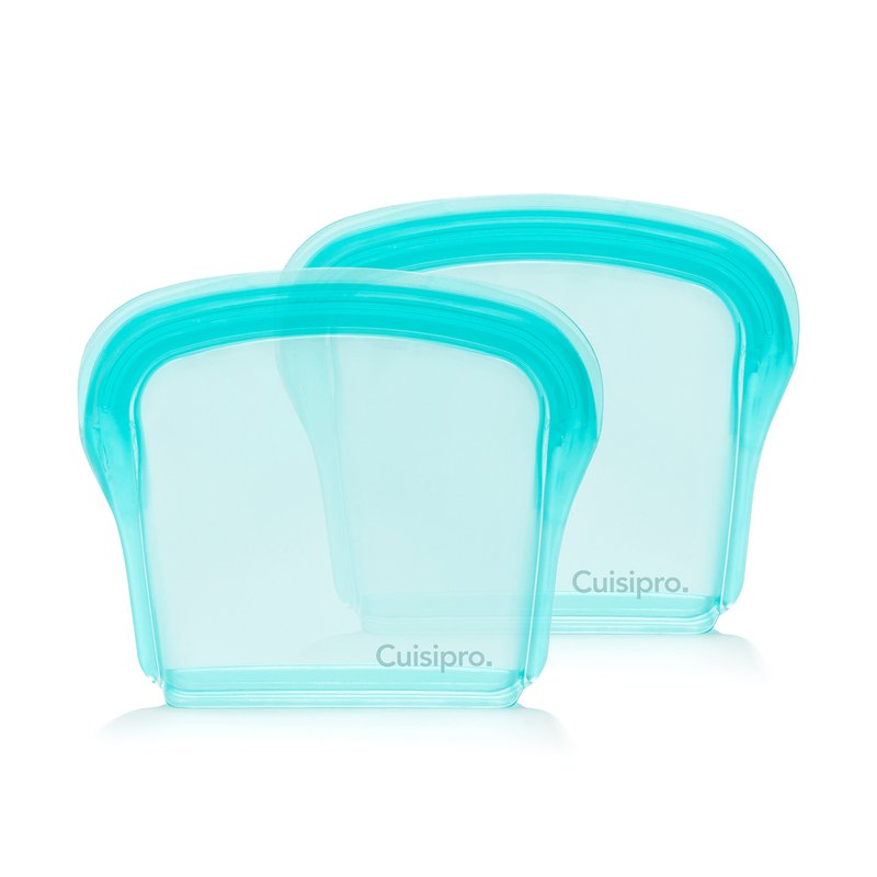 Cuisipro Stand Up Reusable Bag 200ml In Blue