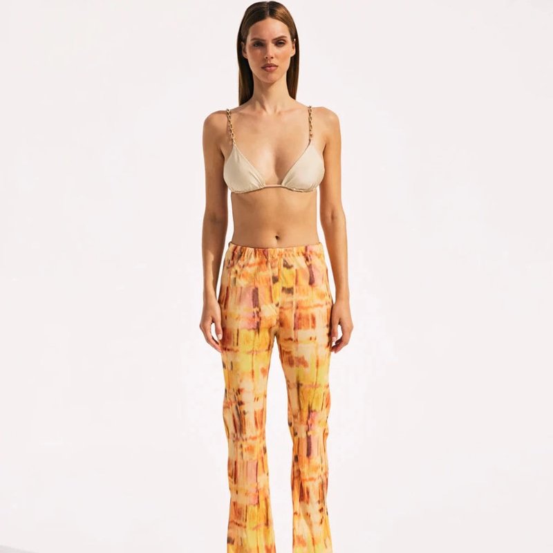 Cult Gaia Stacie Summer Haze Pant In Yellow