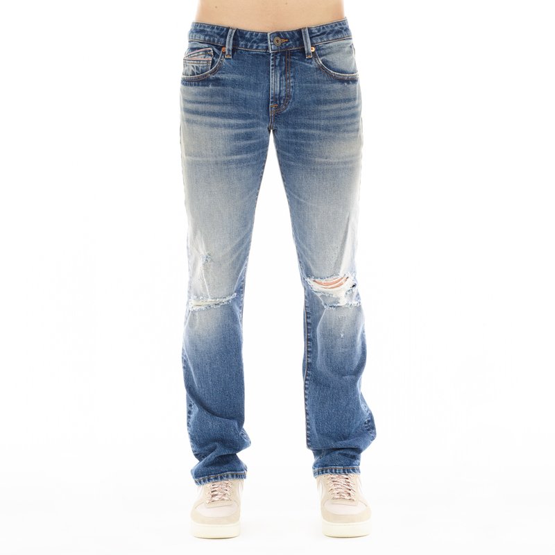 Shop Cult Of Individuality Greaser Jean In Blue