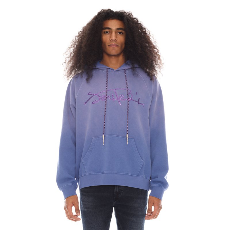 Shop Cult Of Individuality Hendrix Pullover Sweatshirt In Purple