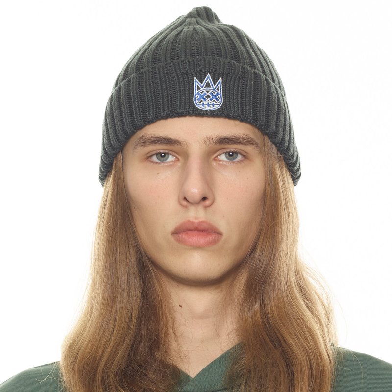 Cult Of Individuality Logo Beanie In Green