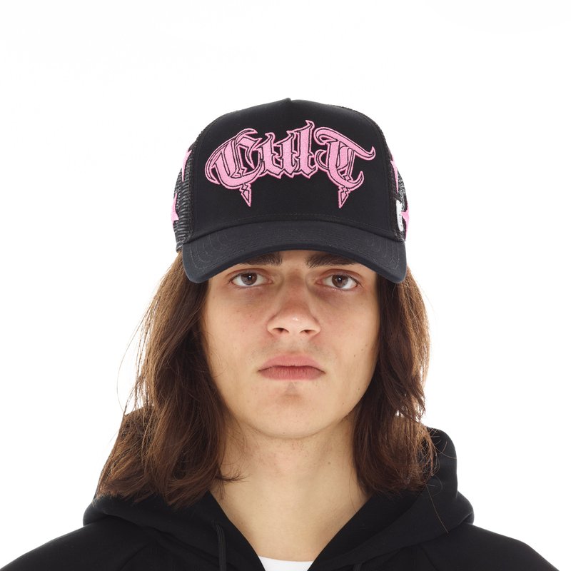 Cult Of Individuality "life Is Pain" Hat In Black