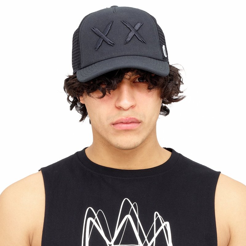 Shop Cult Of Individuality Mesh Back Trucker With Black Xx