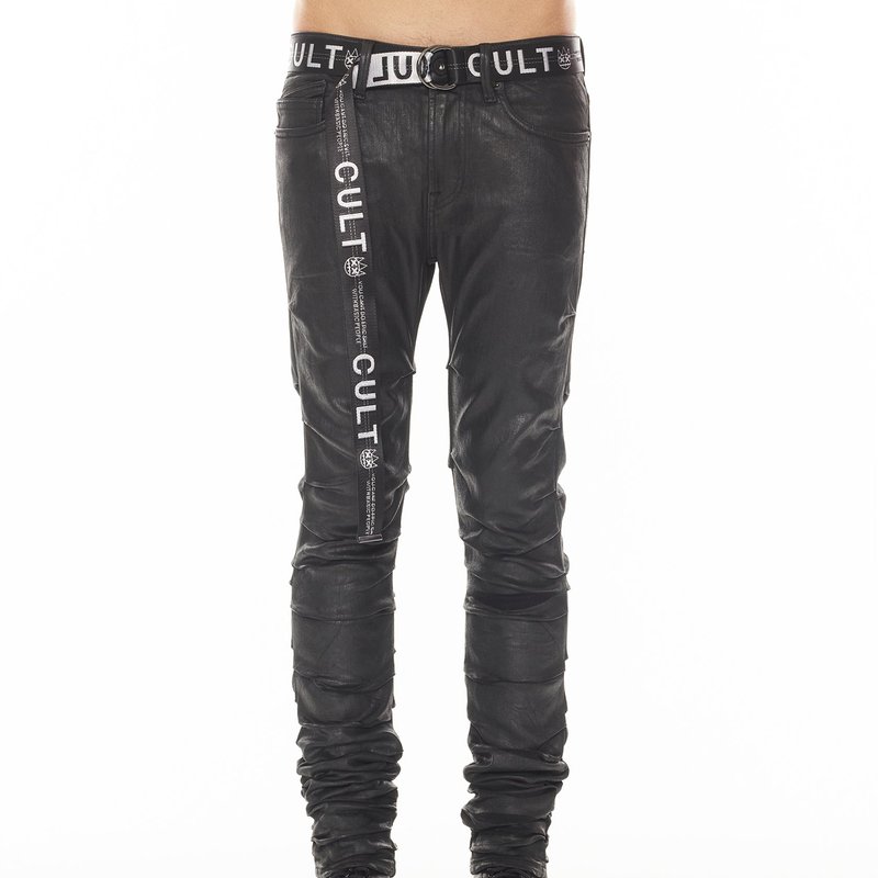 CULT OF INDIVIDUALITY PUNK NOMAD JEANS IN BLACK