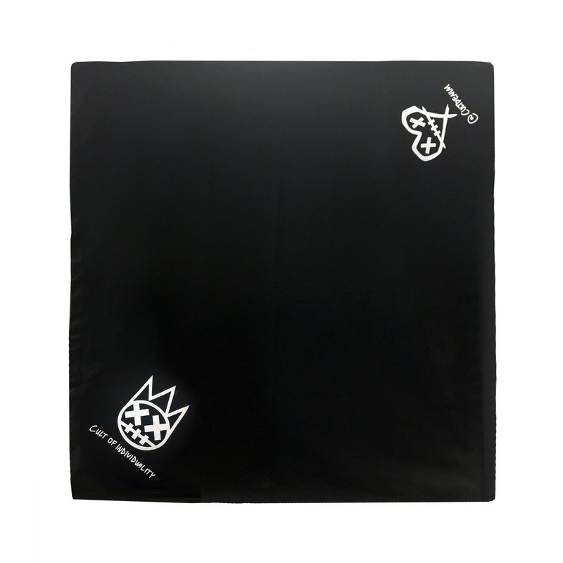 Cult Of Individuality Shimuchan & Shimuko Logo Fleece Blanket In Black