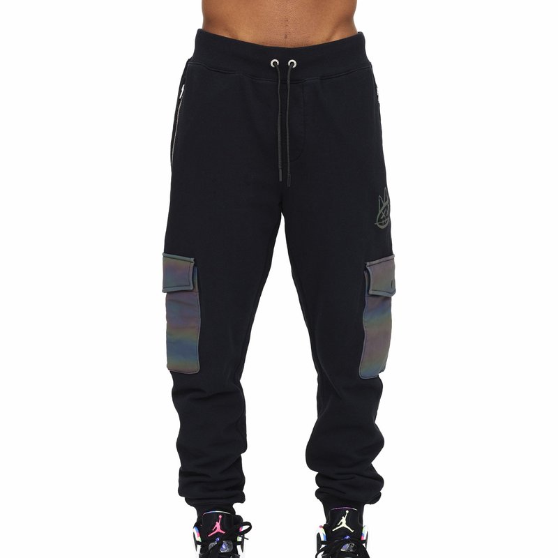 Cult Of Individuality Sweatpant In Black /w 3m