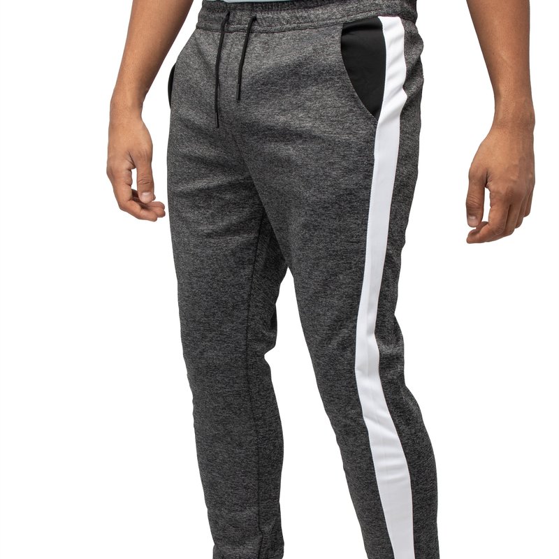 Shop Cultura Men's Active Fashion Fleece Jogger Sweatpants With Pockets For Gym Workout And Running In Grey