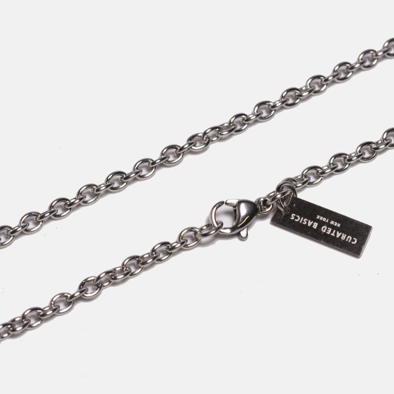 Curated Basics 3mm Necklace Chain In Grey