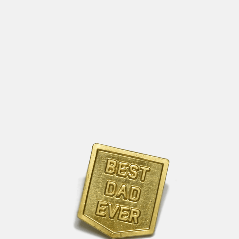 Shop Curated Basics Best Dad Ever Pin