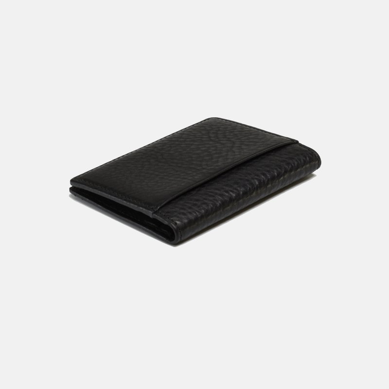 Curated Basics Bi-fold Slim Wallet In Black