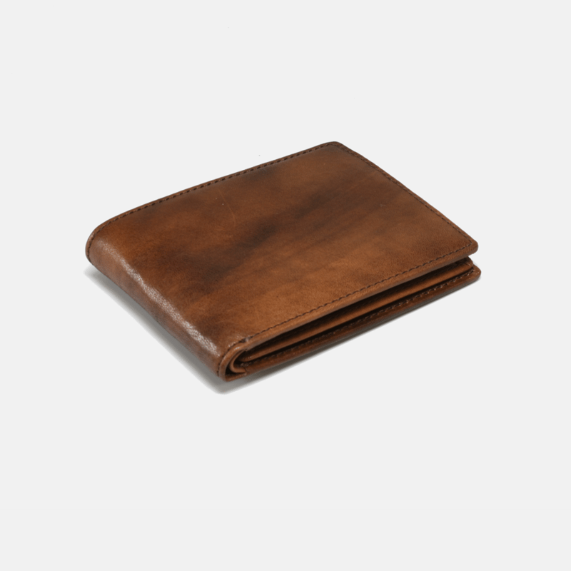 Curated Basics Classic Bill-fold Wallet In Brown