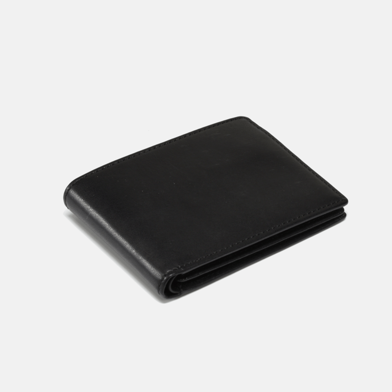 Curated Basics Classic Bill-fold Wallet In Black