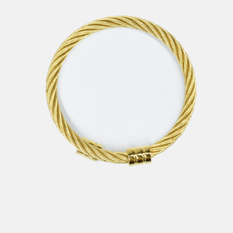 Curated Basics Gold Wire Cuff