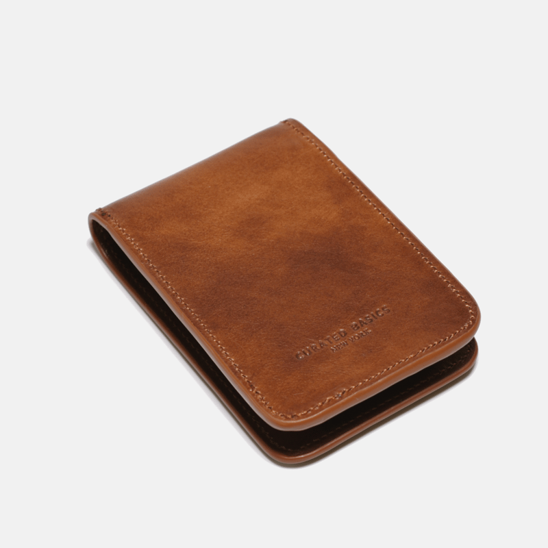 Curated Basics Leather Joint Case In Brown