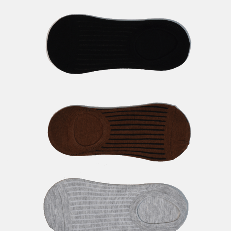Curated Basics Pack Of 2 No-show Socks In Green