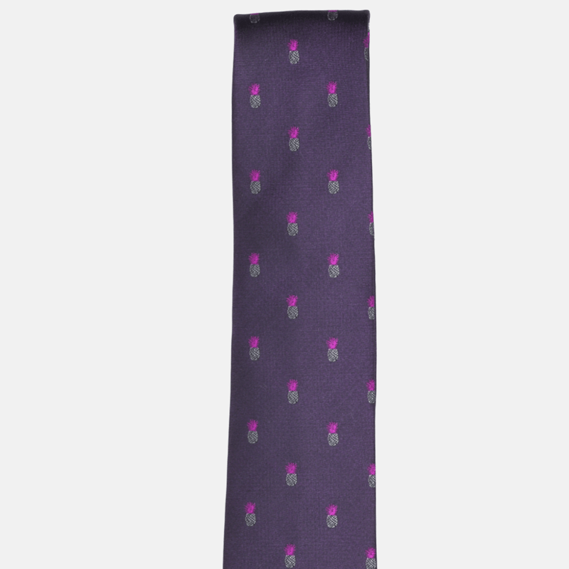 Curated Basics Pineapple Tie In Purple