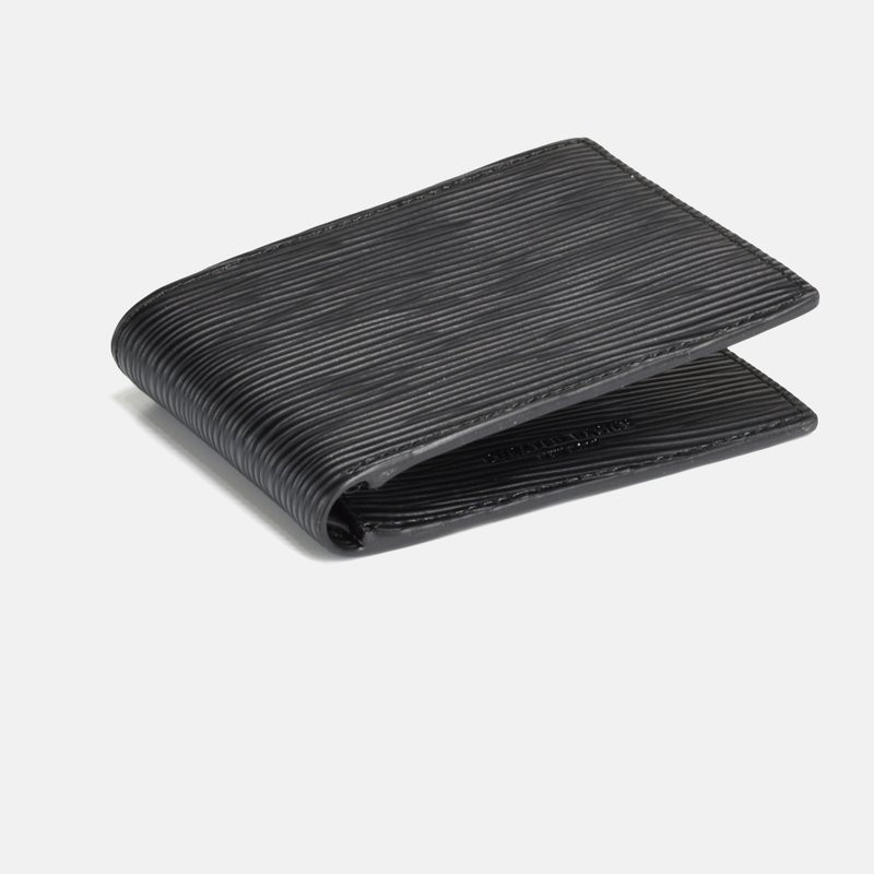 Curated Basics Slim Classic Bill-fold Wallet In Black