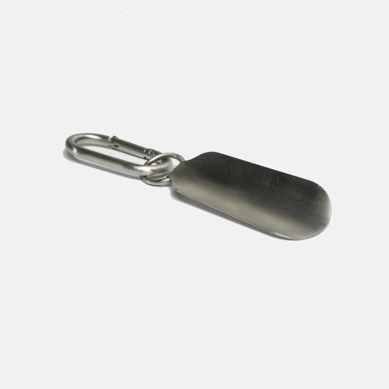 Curated Basics Steel Shoe Horn In Grey