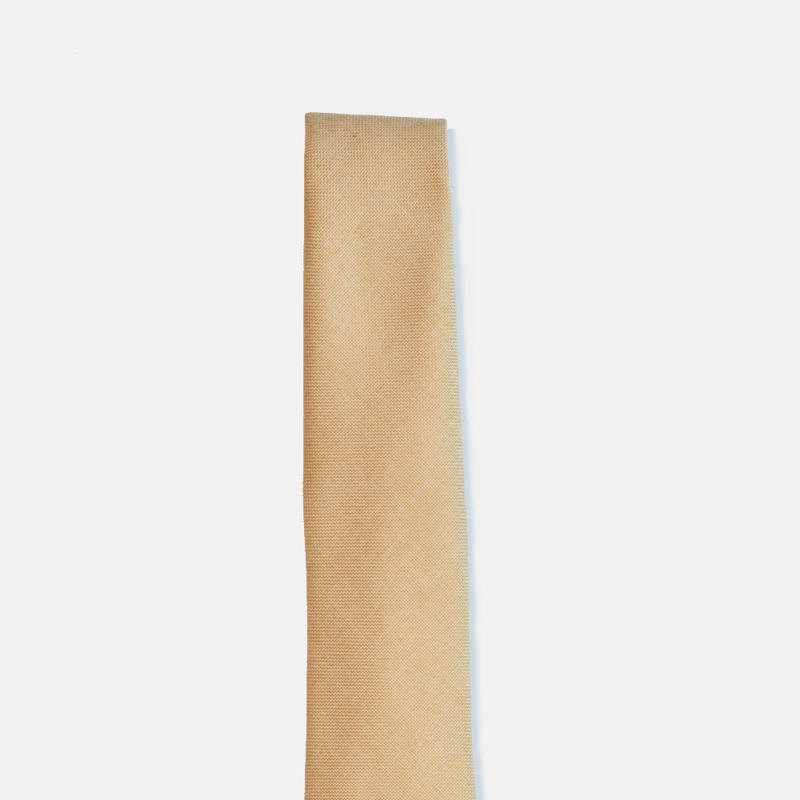 Curated Basics Taupe Linen Tie In Brown