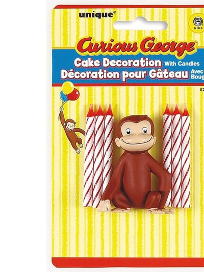 Curious George Curious George Cake Decoration with 6 Candles product
