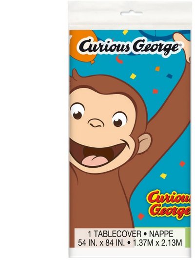 Curious George Curious George Party Plastic Table Cover product
