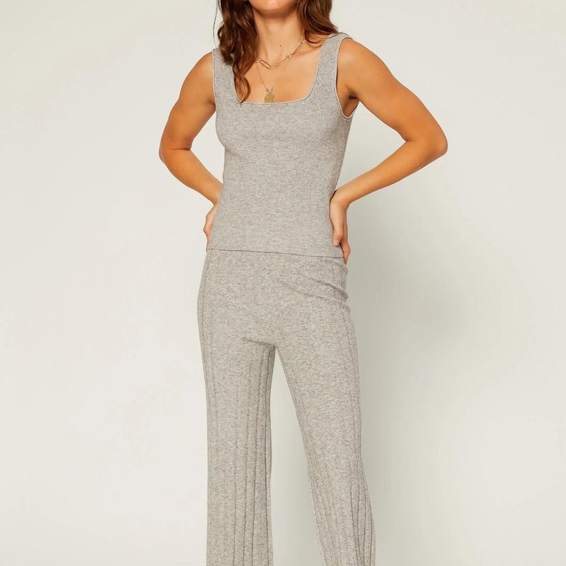 Shop Current Air Sweater Knit Pants In Grey