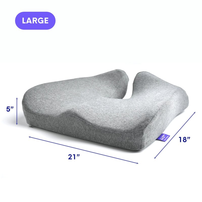 Cushion Lab Pressure Relief Seat Cushion In Grey