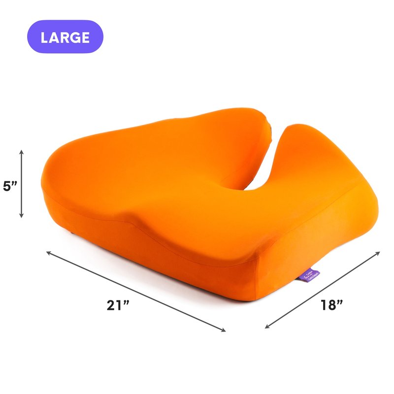 Cushion Lab Pressure Relief Seat Cushion In Orange