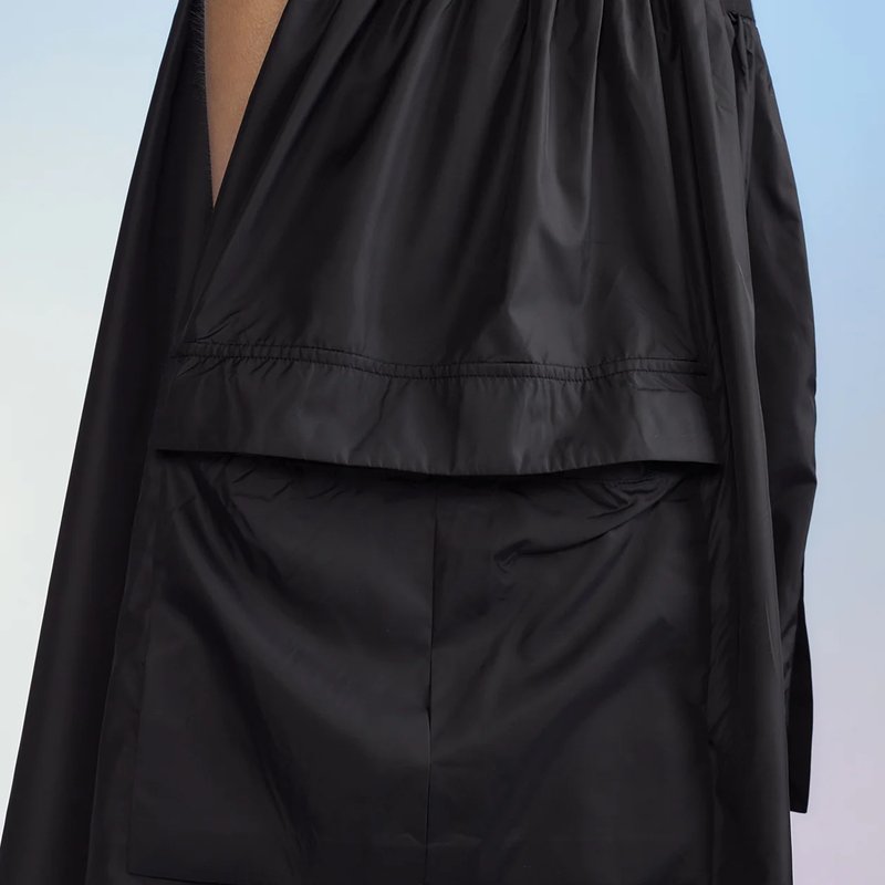 Shop Cynthia Rowley Cargo Combo Tee Dress In Black