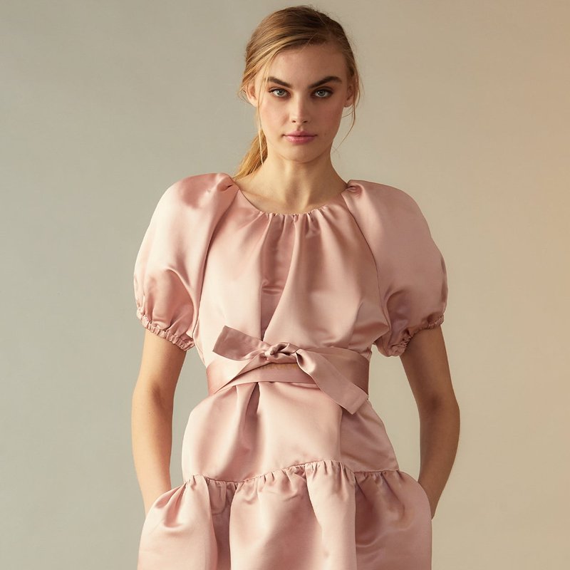 Shop Cynthia Rowley Luna Dress In Pink