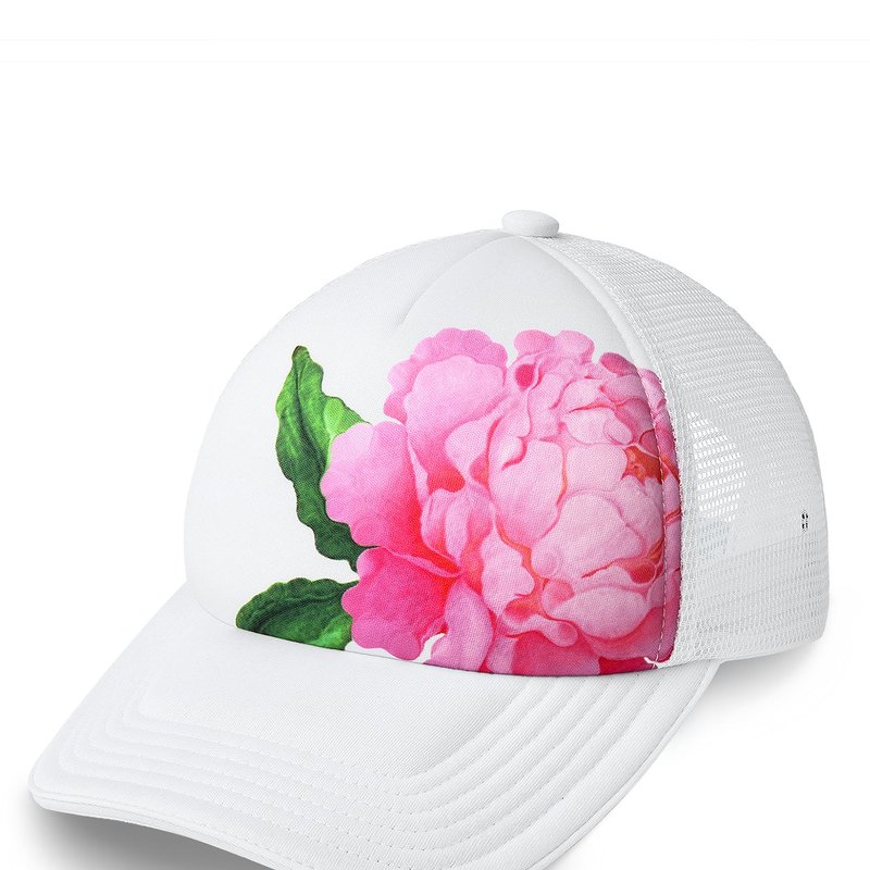 Shop Cynthia Rowley Trucker Hat In White
