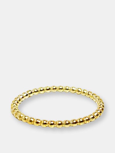 Cynthia Rybakoff Gold Bead Ring product