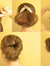 Silk Hair Roller & Bun Maker For Heatless Curls In Blonde