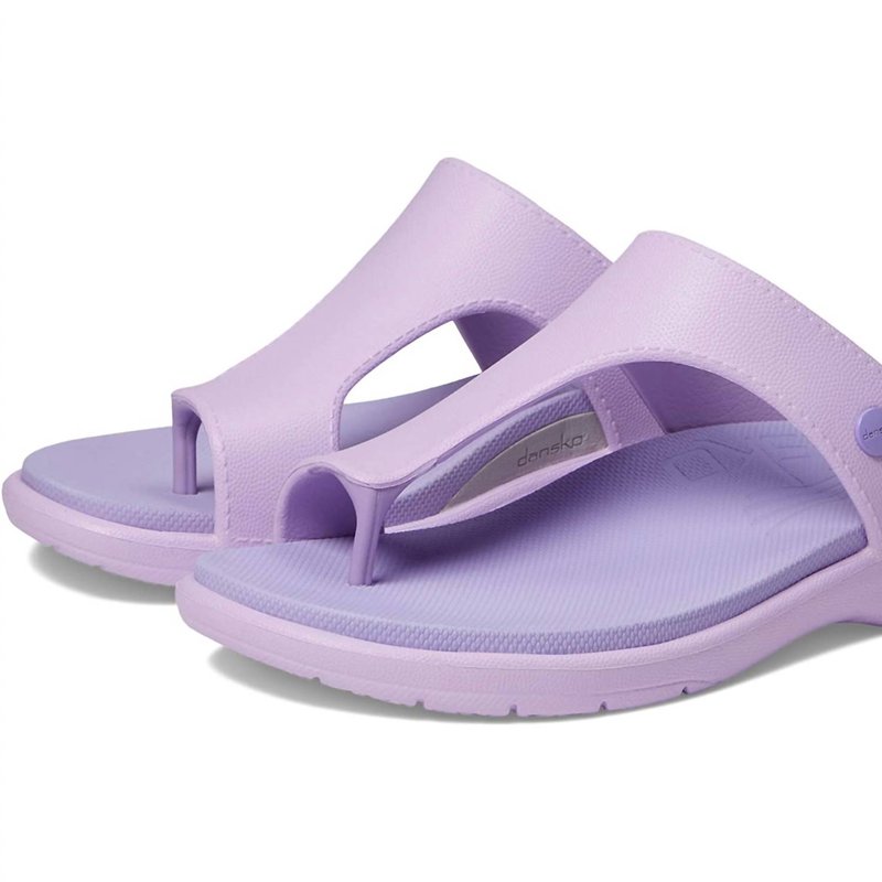 Shop Dansko Krystal Sandals In Purple