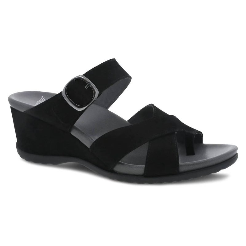 Shop Dansko Women's Aubree Sandals In Black