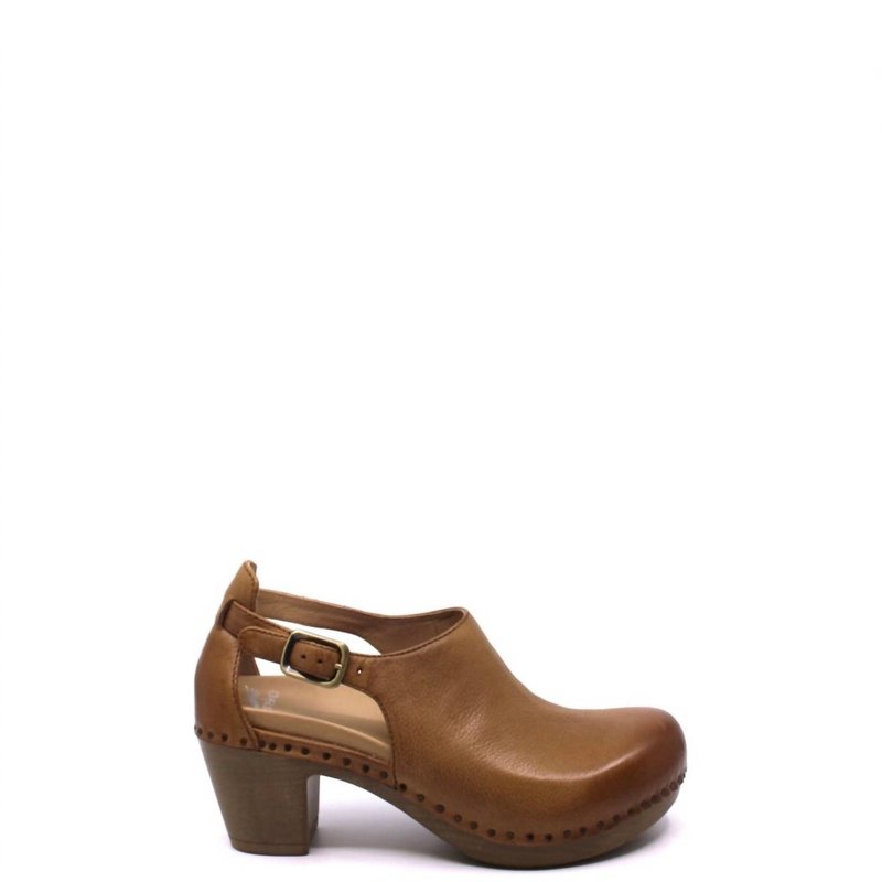 Shop Dansko Women's Sassy Heel In Tan In Brown