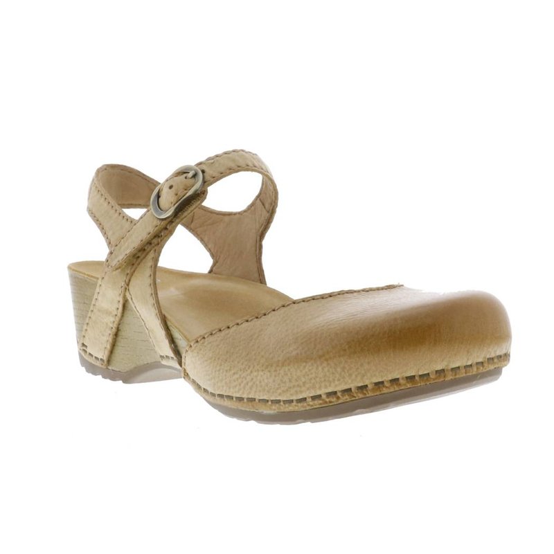 Shop Dansko Women's Tiffani Closed-toe Sandals In Brown