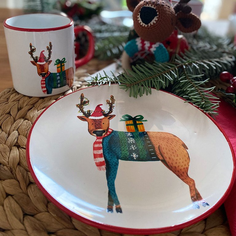 Christmas Ceramic Plate