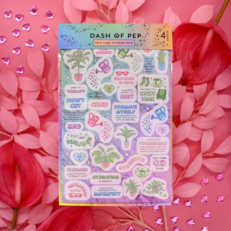 Self Care Sticker Pack