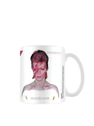 David Bowie Aladdin Sane Mug (White) (One Size) - White