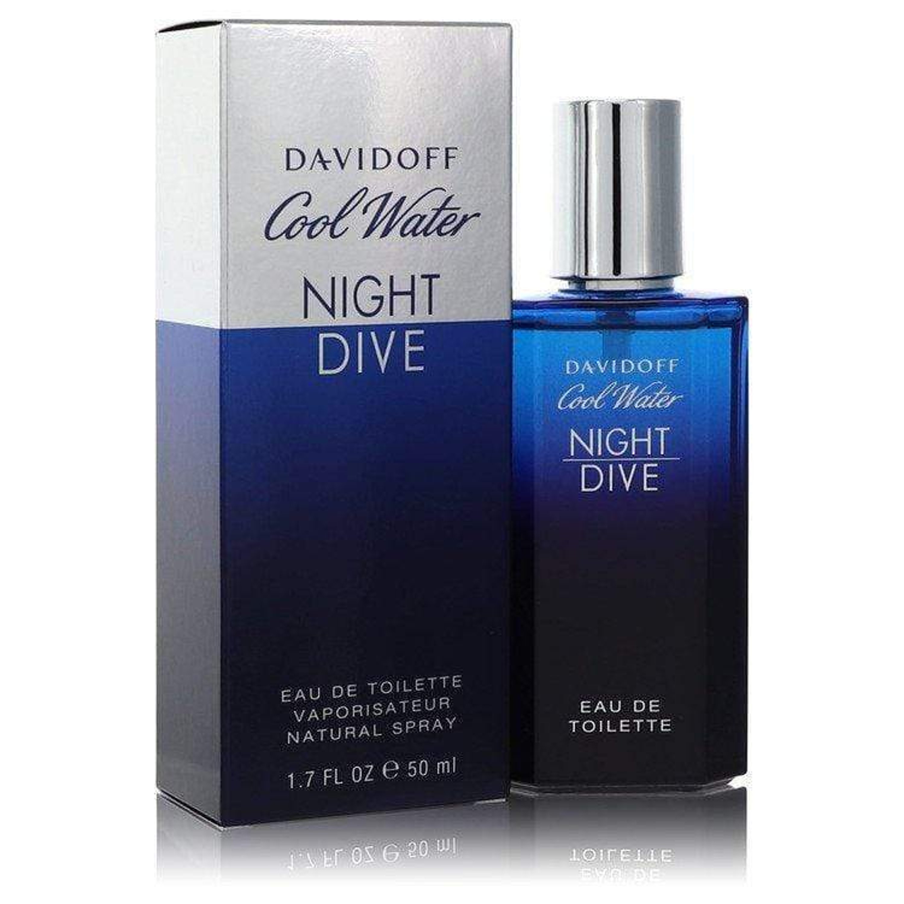 Davidoff Cool Water Night Dive By  Eau De Toilette Spray 4.2 oz For Men